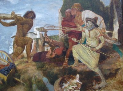 Orlando furioso de Arnold Böcklin